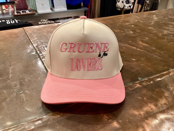 Gruene Is For Lovers Embroidered Hat