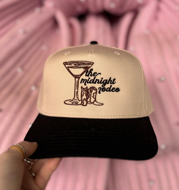 Midnight Rodeo Embroidered Hat