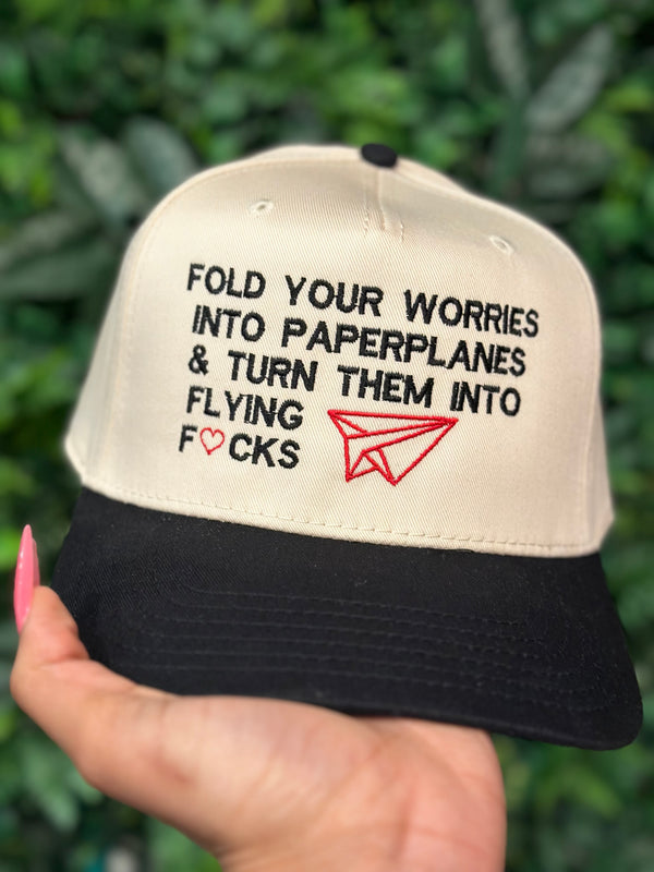 Flying Fu*** Embroidered Hat