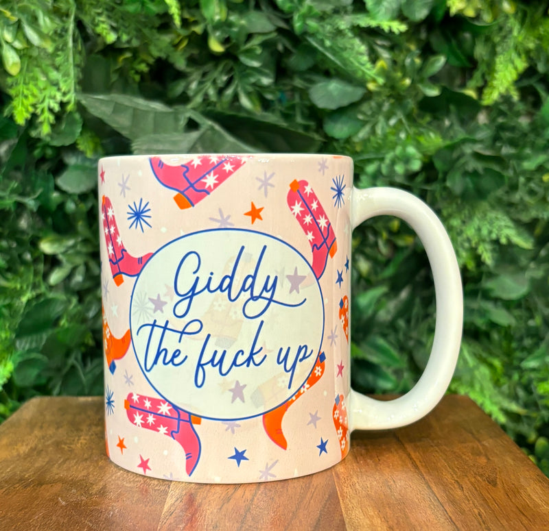 Giddy The Fuck Up Coffee Mug