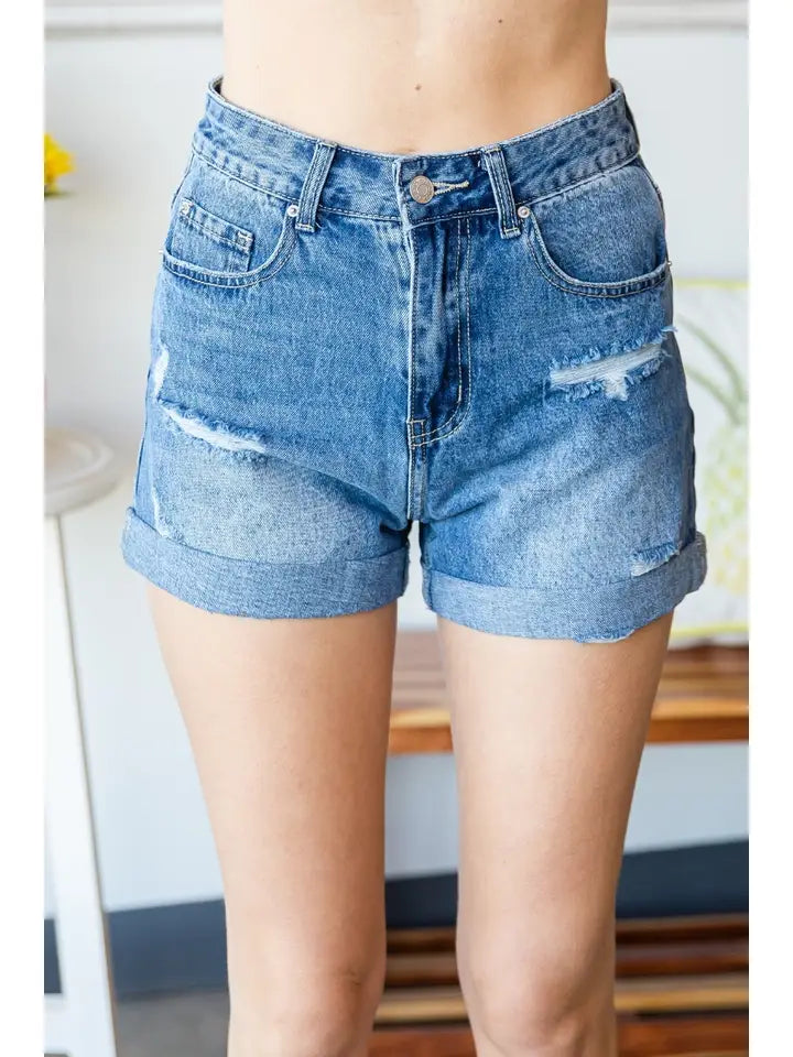 Sassy Gal Roll Up Shorts