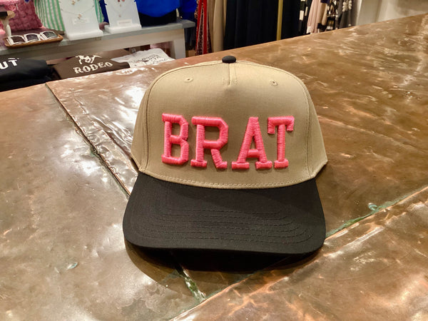 Brat Embroidered Hat