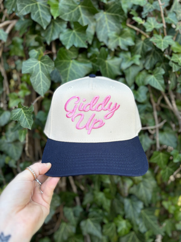 Giddy Up Embroidered Hat