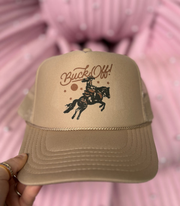 Buck Off Trucker Hat