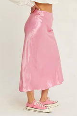 Elegance & Style Satin Skirt