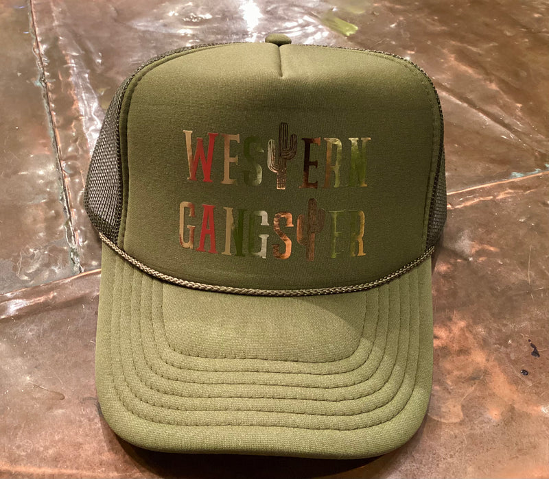 Western Gangster Trucker Hat