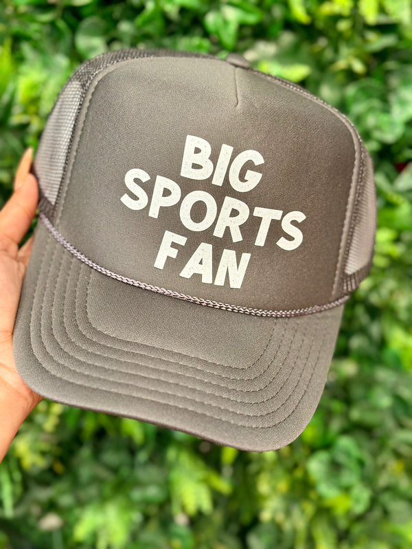 Big Sports Fan Trucker Hat