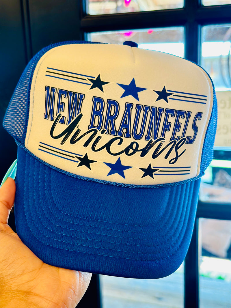 New Braunfels Unicorns Trucker Hat