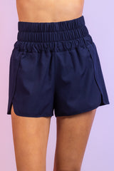 Elasticized Waist Active shorts - BarBelles Boutique