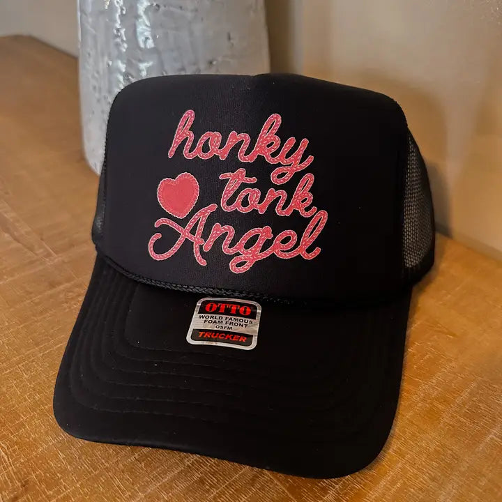 Honky Tonk Angel Trucker Hat