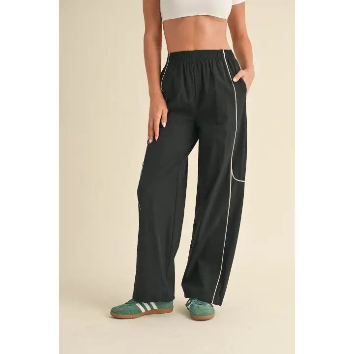 Nylon Track Pants