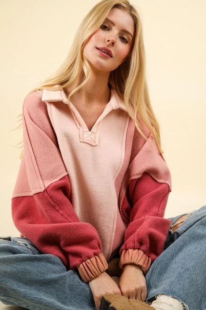 French Terry Oversized Top