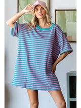 Striped Love Pullover Dress