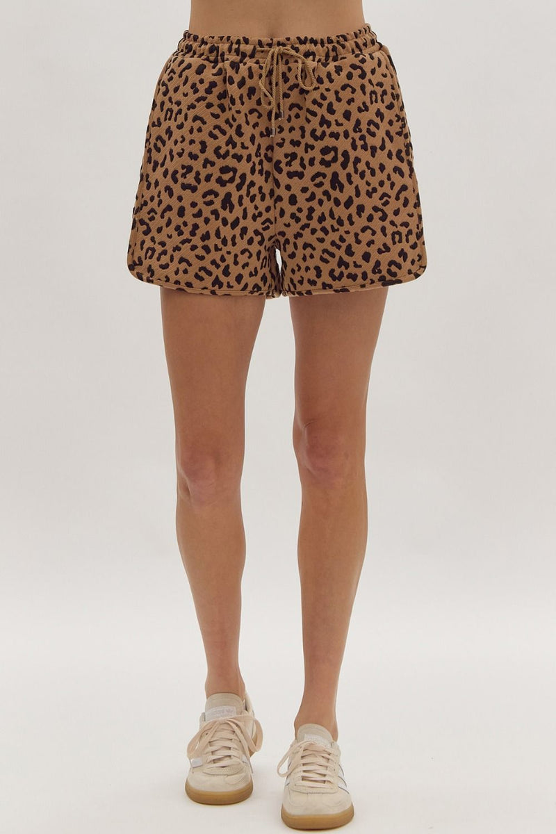 Leopard Print Beauty Shorts