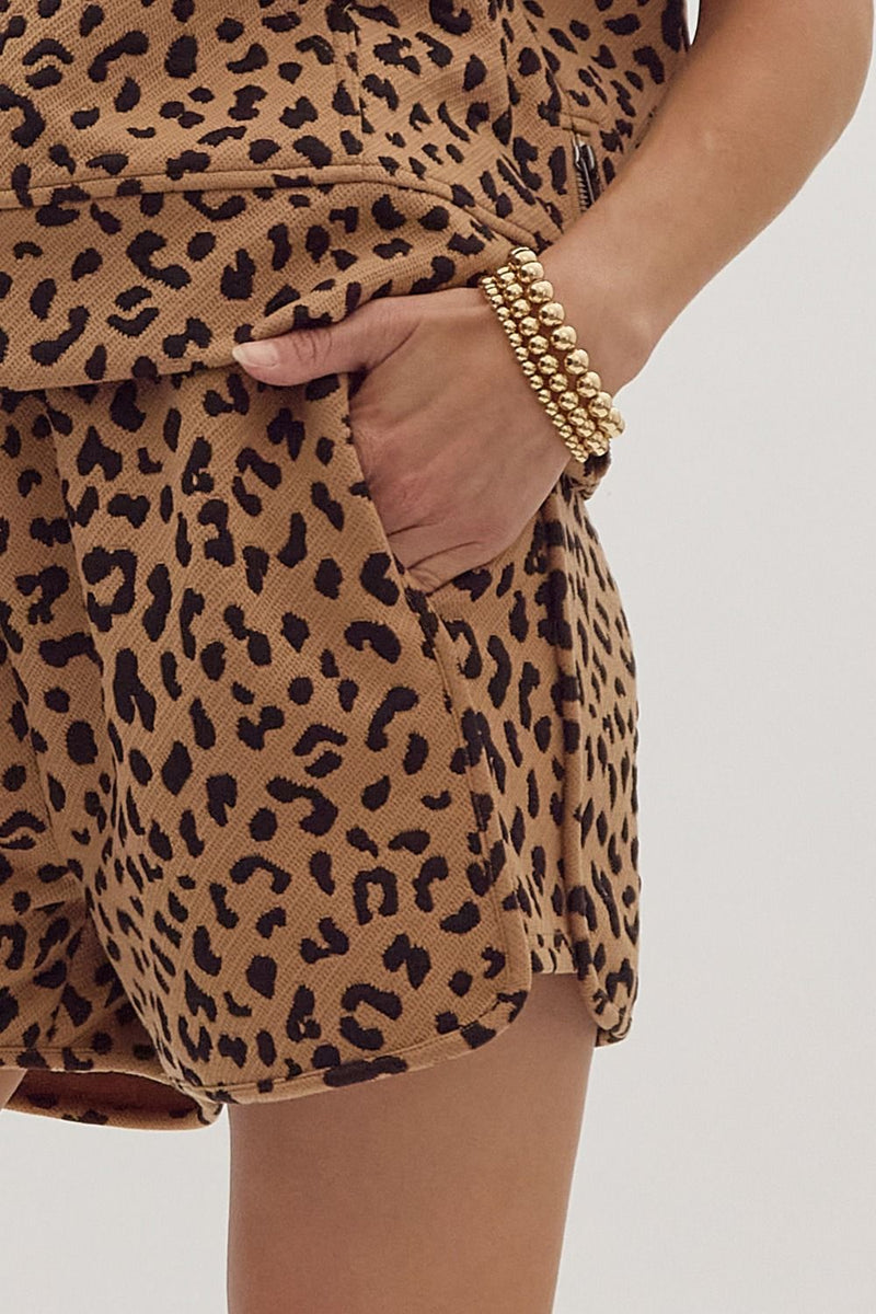 Leopard Print Beauty Shorts