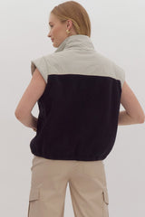 Snug Style Colorblock Vest