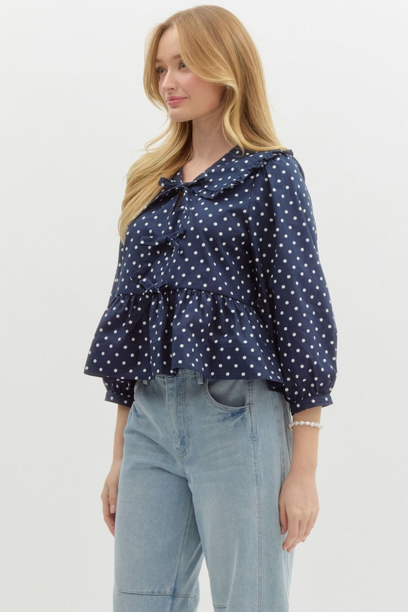 Love Me Polka Dot Top