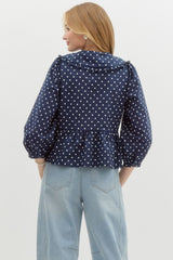 Love Me Polka Dot Top