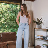 Super High Rise Barrel Leg Jeans