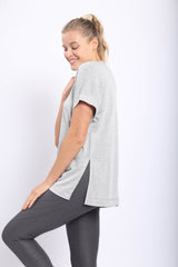 Simple Yet Cute Side Slits Top