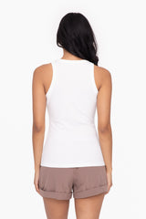 Versatile  Ribbed Tank Top