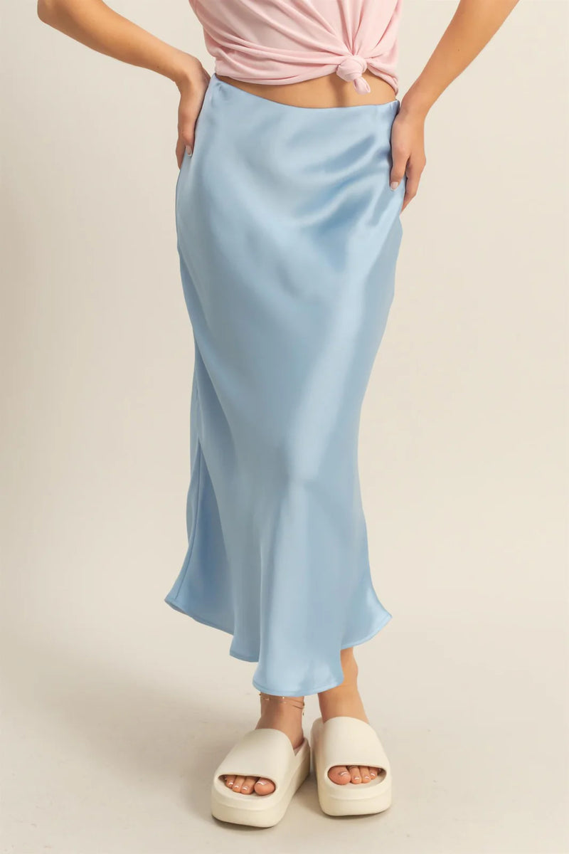 Elegance & Style Satin Skirt